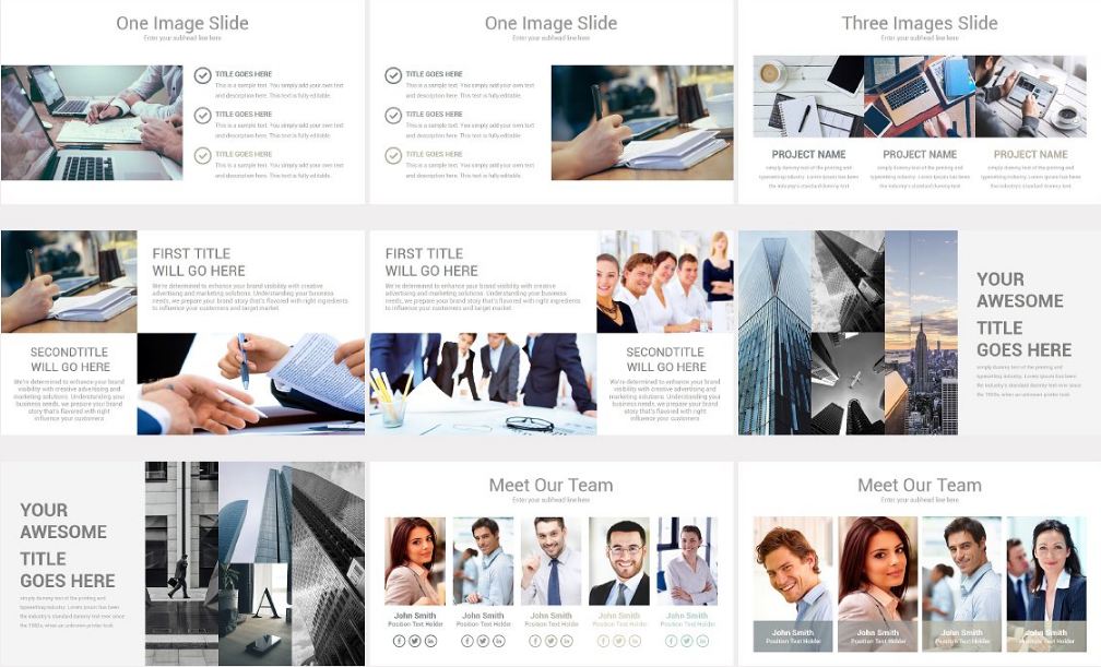 microsoft powerpoint business templates free download