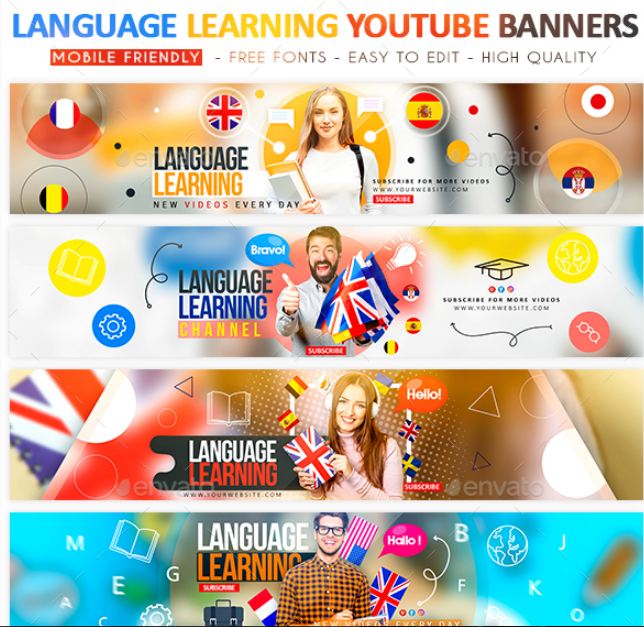 40 Youtube Banner Template Psd For Channel Art Texty Cafe