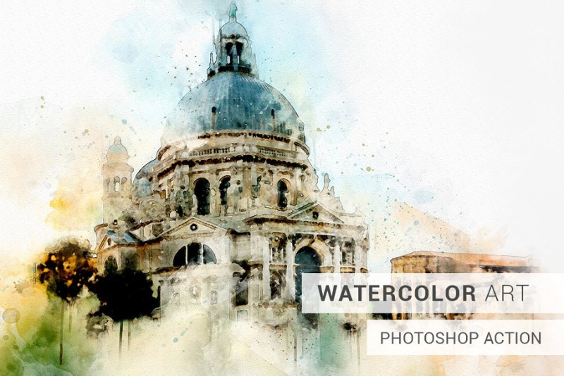 25+ Watercolor Photoshop Actions for Painting Effect - Texty Cafe