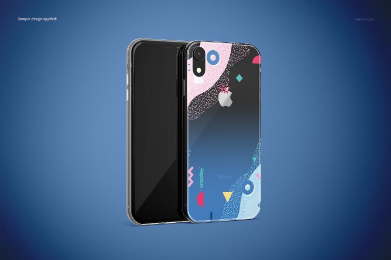 iphone clear case template