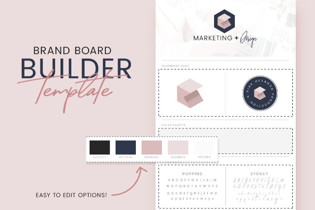 25 Brand Board Templates for Canva, InDesign, Photoshop & Illustrator ...