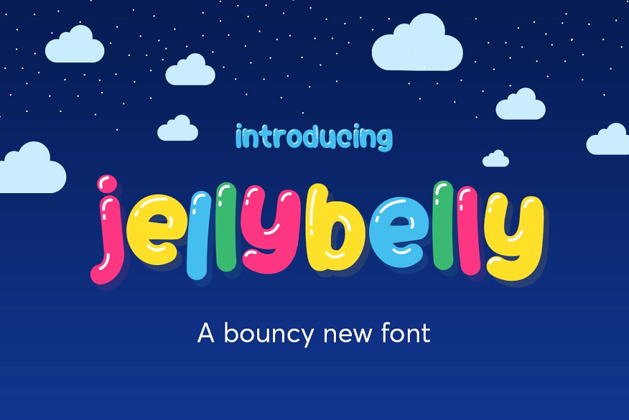 Free Jellybelly Kids Font - Texty Cafe